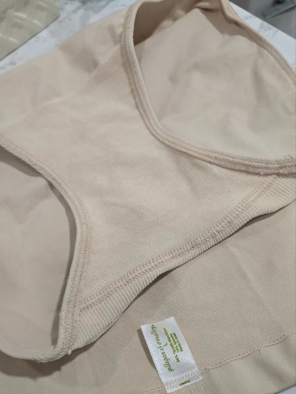 Seamless High-Waist Shaping Brief - Nude